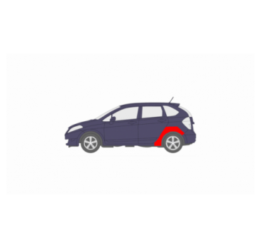 HONDA FR-V 05-09 HÁTSÓ SÁRVÉDŐ JAVÍTÓKÉSZLET BAL OLDAL