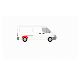 MERCEDES SPRINTER 95-06 REAR FENDER REPAIR KIT SINGLE REAR WHEELS