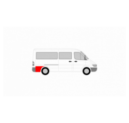 Rear fender repair kit RIGHT behind the side recess MERCEDES SPRINTER 95-06