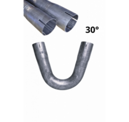 Dwustronnie roztłoczone kolano rura stalowa fi 40 mm 30 stopni