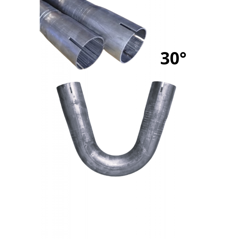 Cot dublu pentru țeavă de oțel expandată, Ø 43 mm, 30 de grade