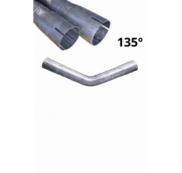 Dwustronnie roztłoczone kolano rura stalowa fi 45 mm 135 stopni