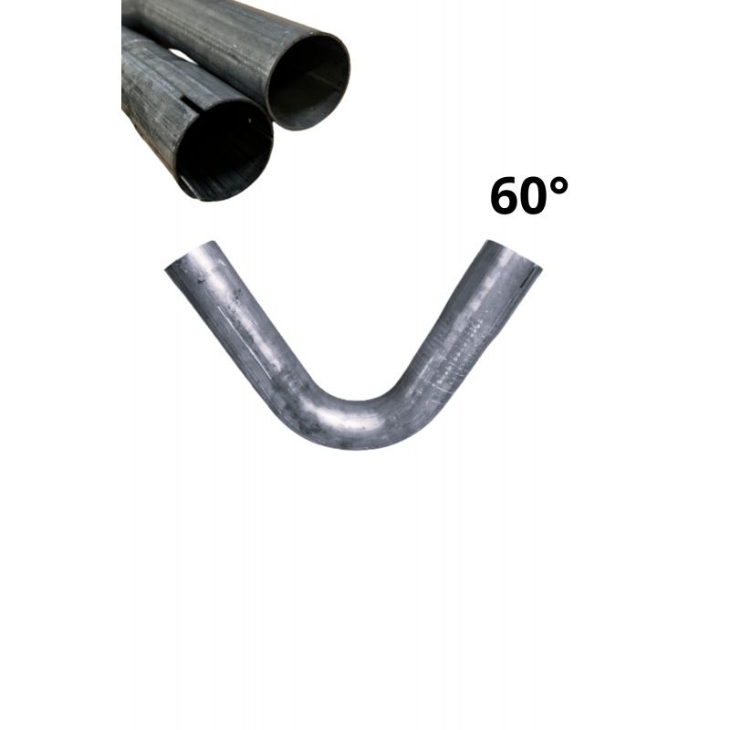 Cot de țeavă de oțel expandat pe o singură parte, 45 mm, 60 de grade