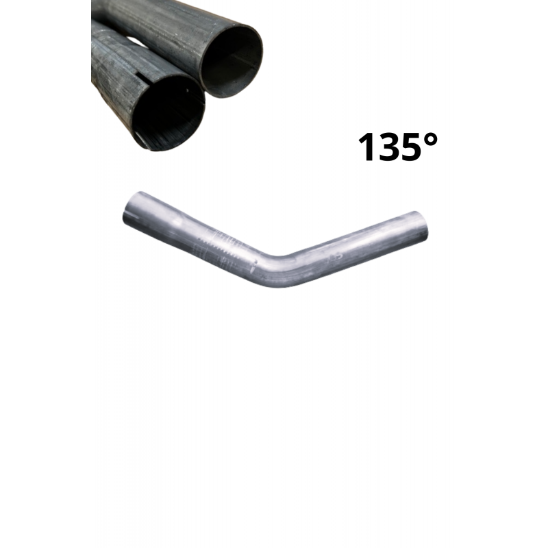 Cot de țeavă de oțel expandat pe o singură parte, 35 mm, 135 de grade