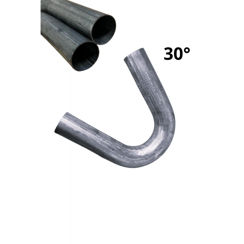 Universal elbow steel pipe Ø 40 30 degrees