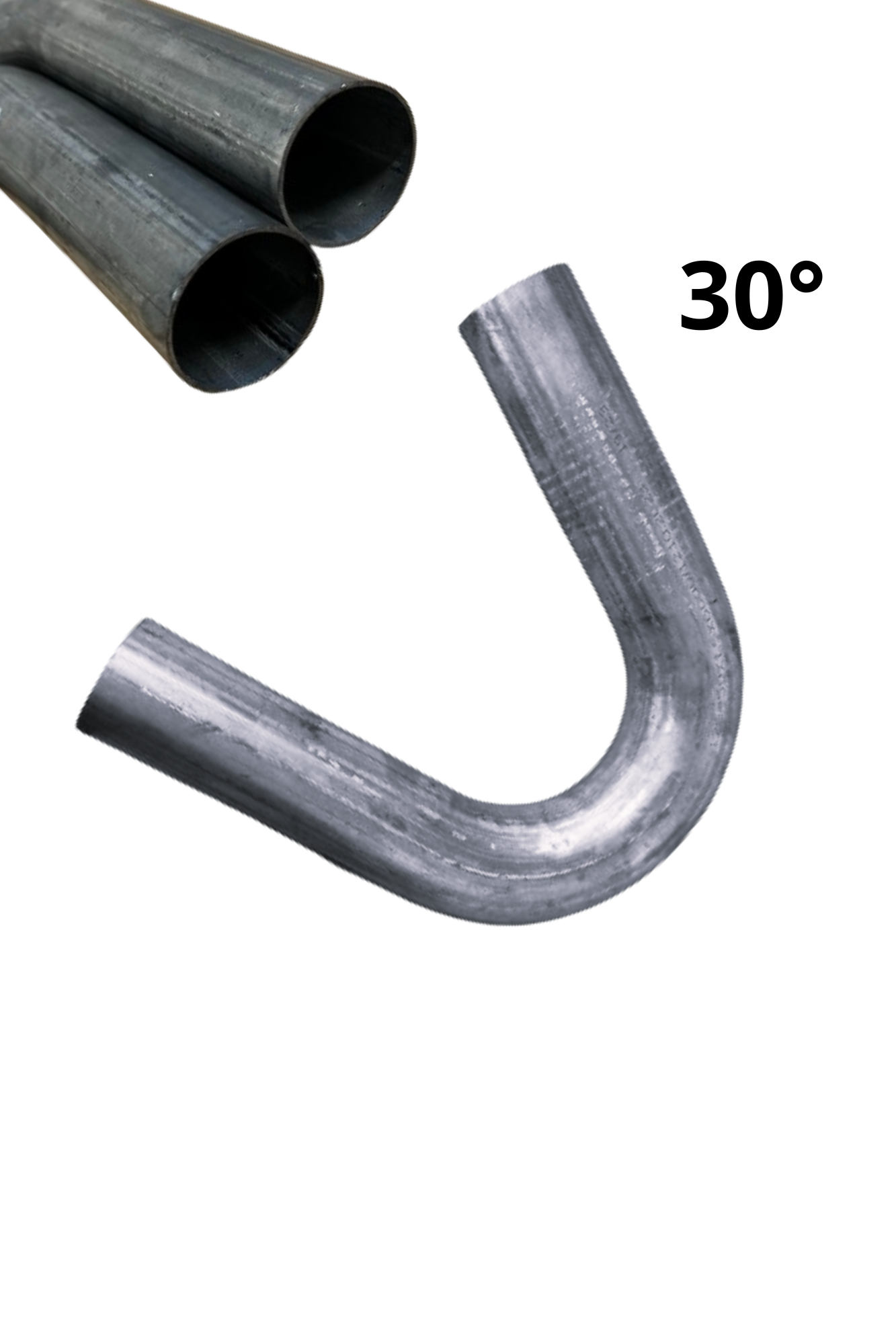 Univerzális acélcső könyök Ø 40 30 fok