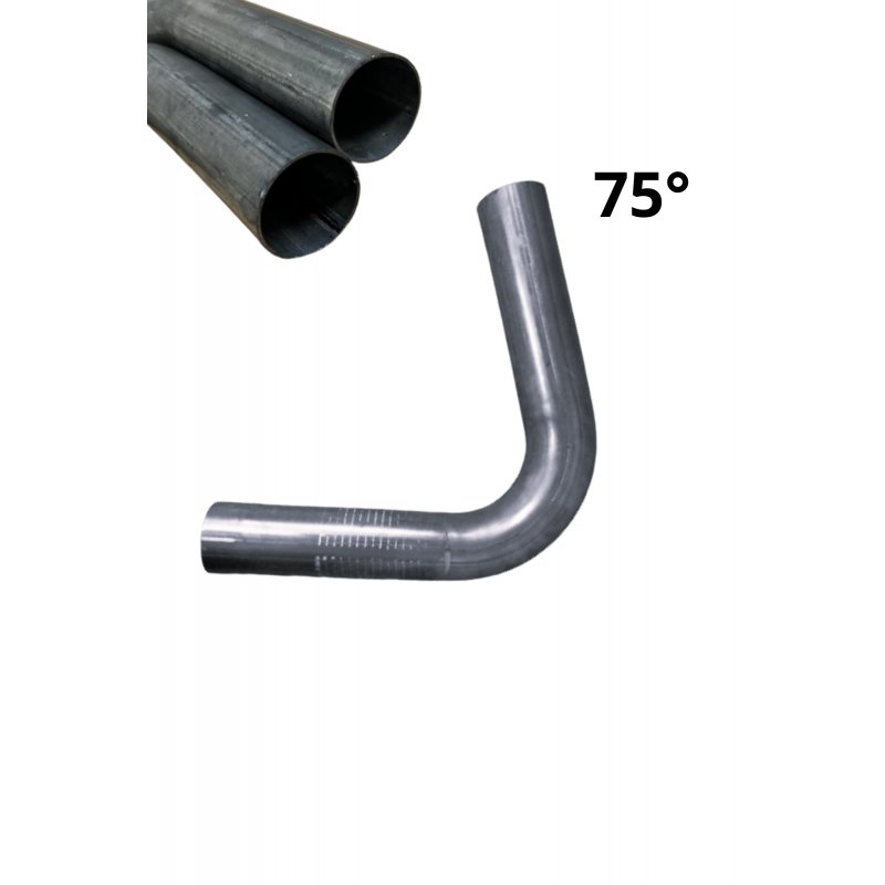 Universal elbow steel pipe Ø 48 75 degrees