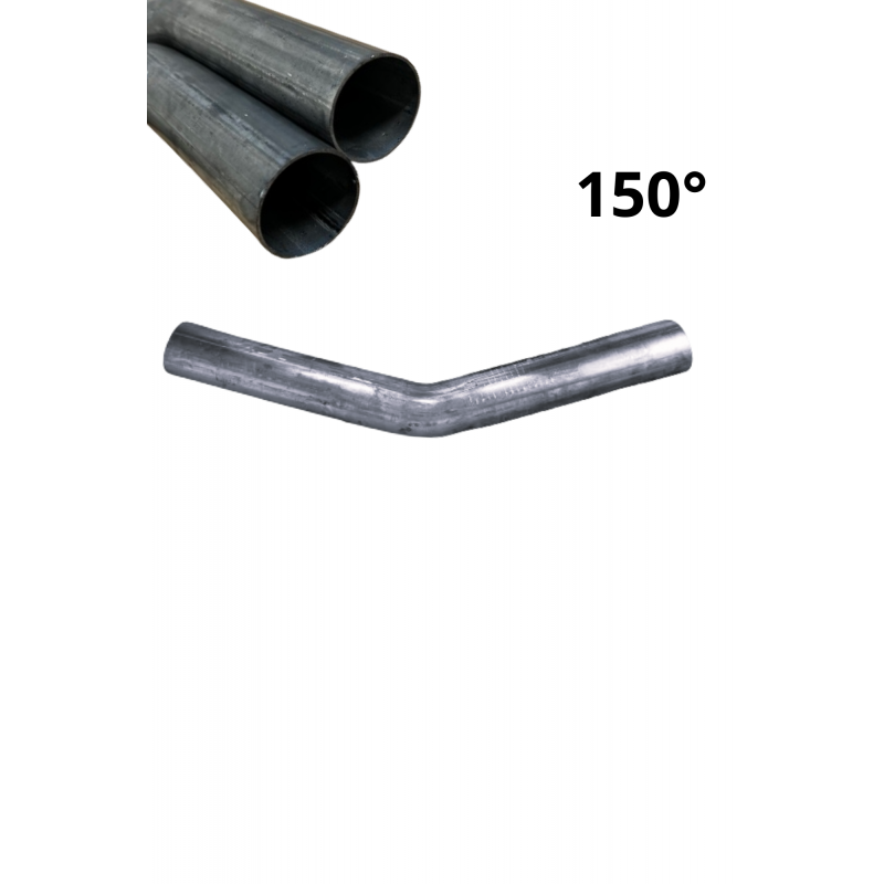 Universal elbow steel pipe Ø 40 150 degrees