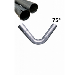 One-sided expanded steel pipe elbow, Ø 40mm, 75 degrees