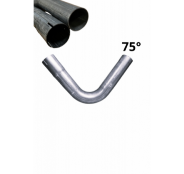 Cot de țeavă de oțel expandat pe o singură parte, 45 mm, 75 de grade