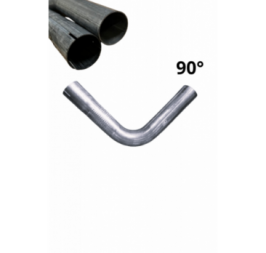 One-sided expanded steel pipe elbow, 50mm, 90 degrees