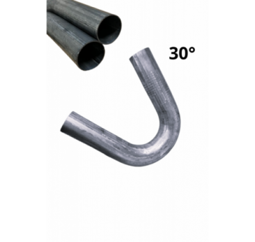 Universal elbow steel pipe Ø 50 30 degrees