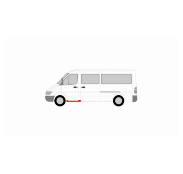 VOLKSWAGEN LT 96-05 PRAH PREDNÝCH DVERÍ ĽAVÝ