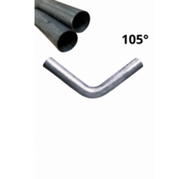 Universal elbow steel pipe fi 50 105 degrees