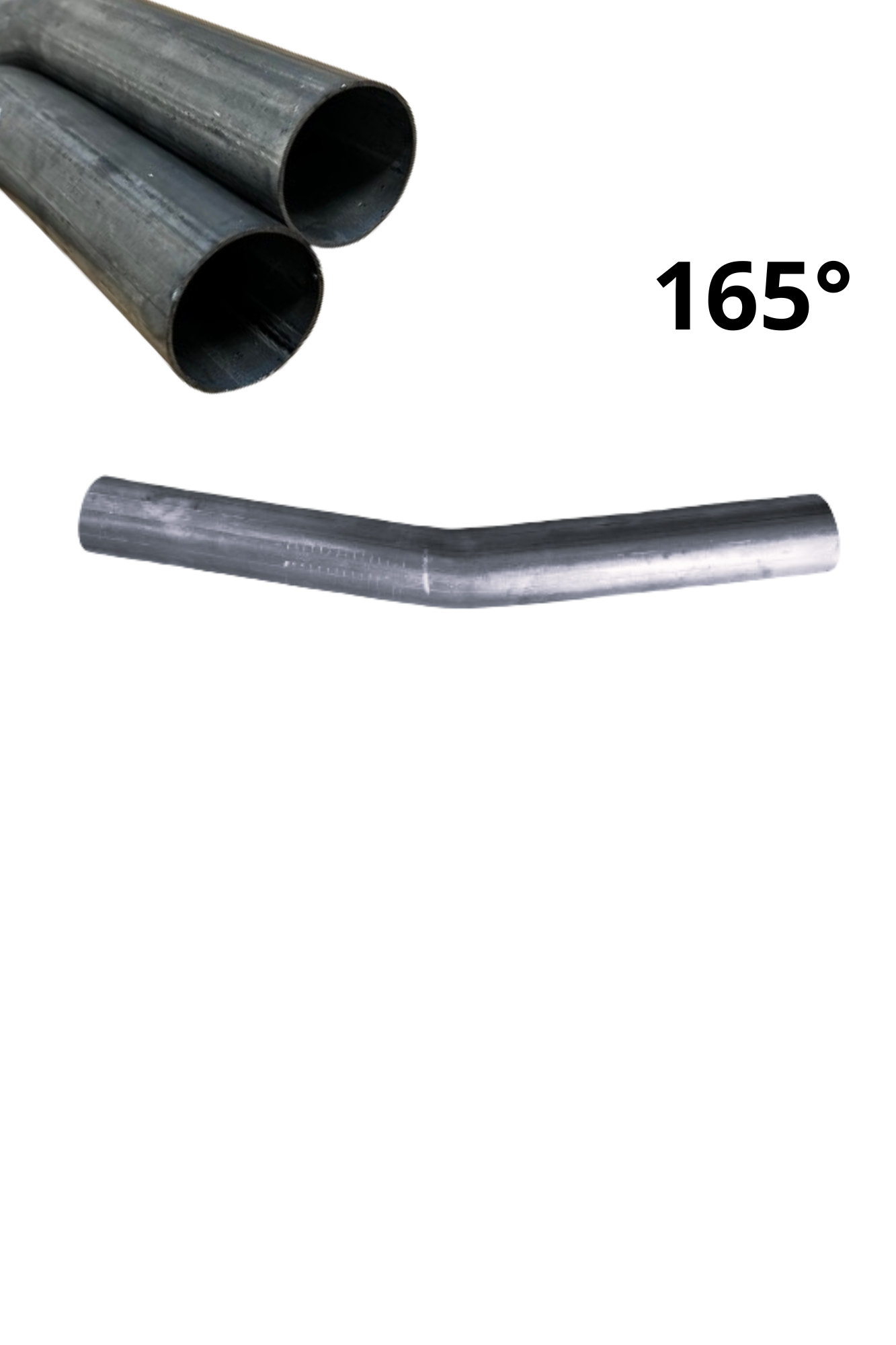 Univerzálne oceľové koleno fi 35 165 stupňov