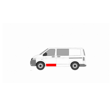 Kit de reparații pentru ornamentul ușii stânga față VOLKSWAGEN T5