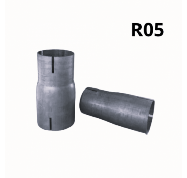 Expanded steel pipe connector, diameter 43/48mm