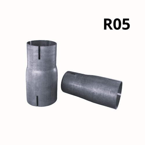 Expanded steel pipe connector, diameter 55/60mm Expanded steel pipe connector, diameter 55/60mm