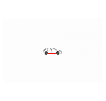 CITROEN C4 04-11 PRAG / KIT REPARAȚIE PRAG