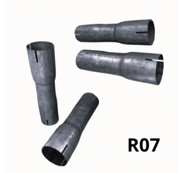 Redukcja dwustronna rura stalowa fi 35/35/35mm