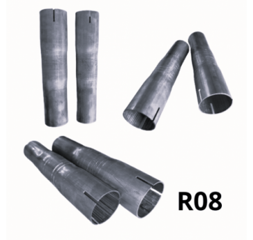 Tapered single-sided reduction steel pipe Ø 45/48mm