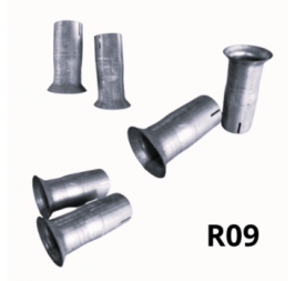 Kielich roztłoczony złączka rura stalowa fi 40/40mm