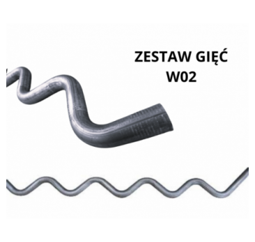 Wężownica zestaw gięć kolano uniwersalne 90 stopni rura stalowa fi 35