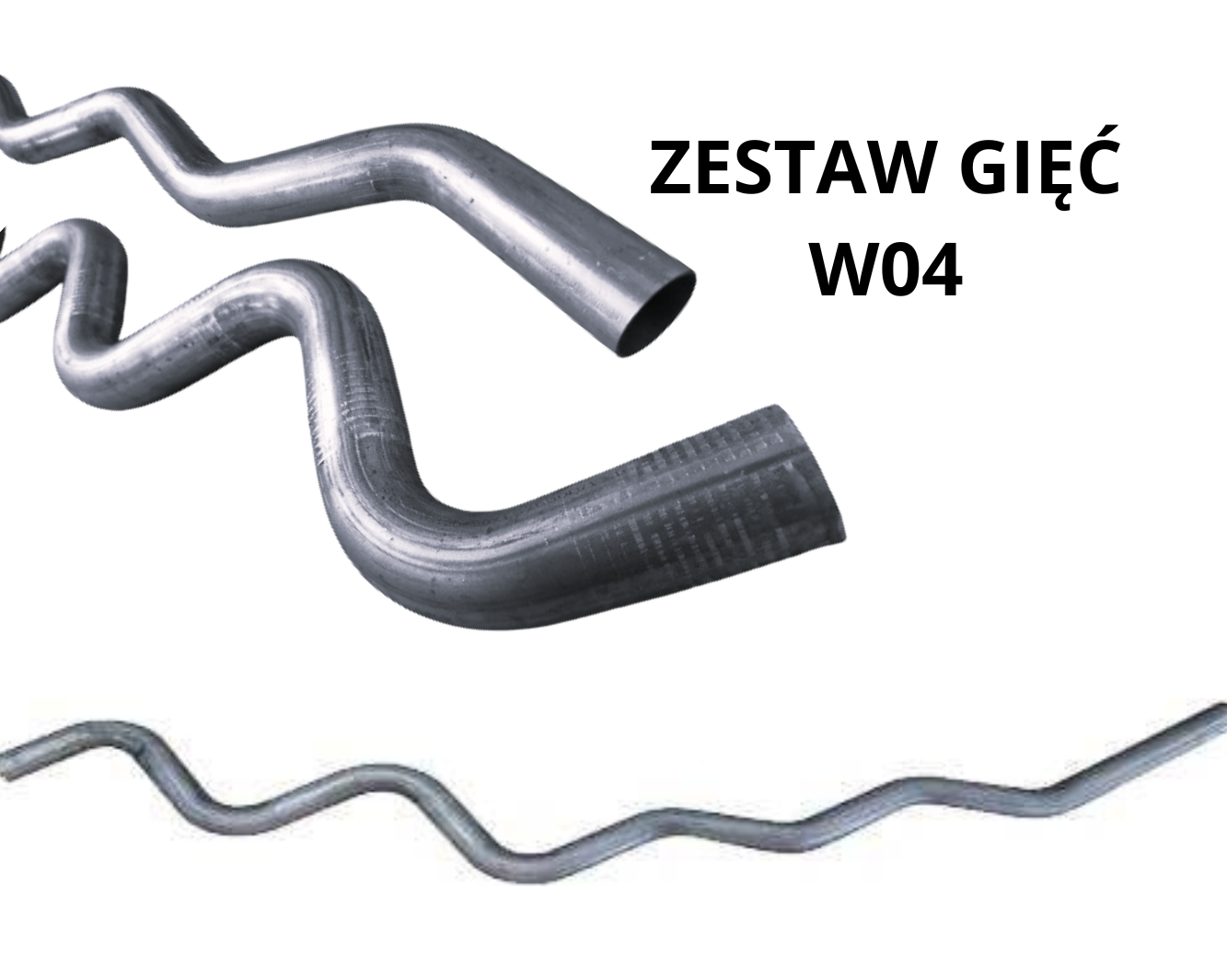 Coil bend set, 45-degree and 90-degree elbow, steel pipe, diameter 43