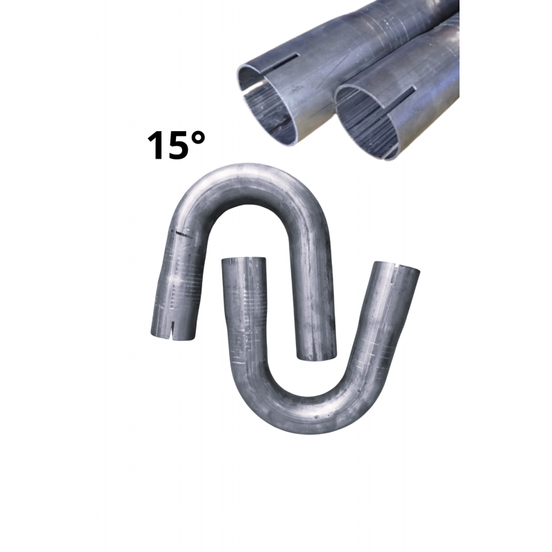 Custom expanded steel pipe elbow 38mm 15 degrees