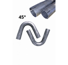 Niestandardowe kolano roztłoczone rura stalowa fi 38mm 45 stopni