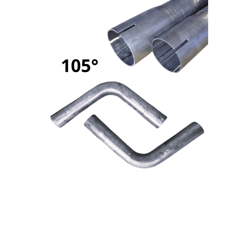 Custom expanded steel pipe elbow 35mm 105 degrees