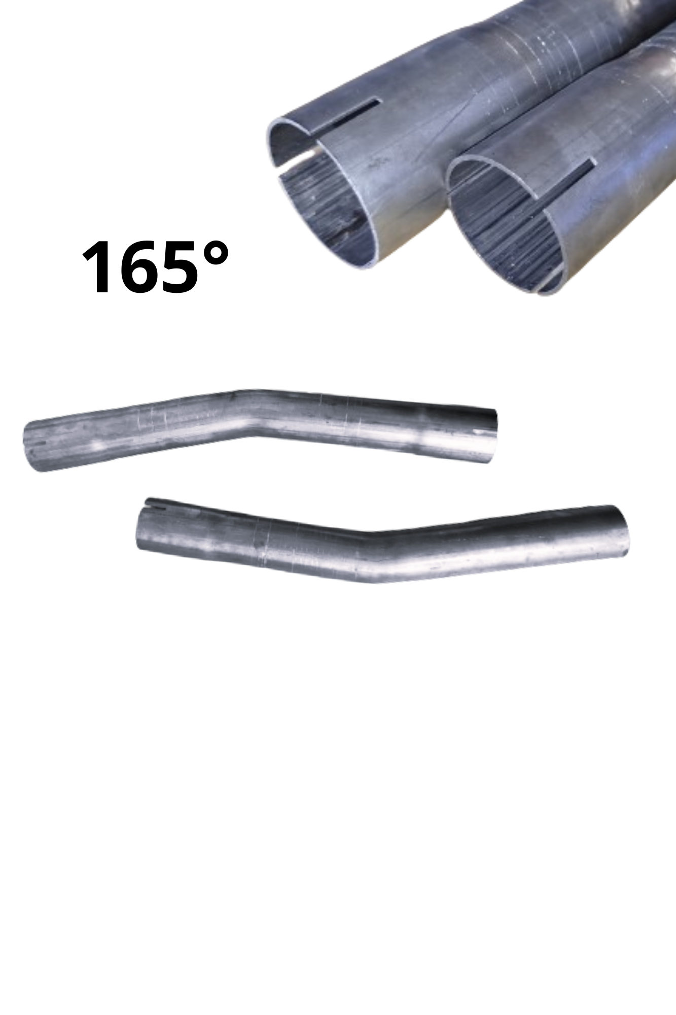 Cot de țeavă de oțel expandat personalizat 43 mm 165 grade Cot de țeavă de oțel expandat personalizat 43 mm 165 grade