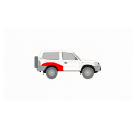 TOYOTA LAND CRUISER 96-02 J90 JOBB HÁTSÓ SÁRVÉDŐ