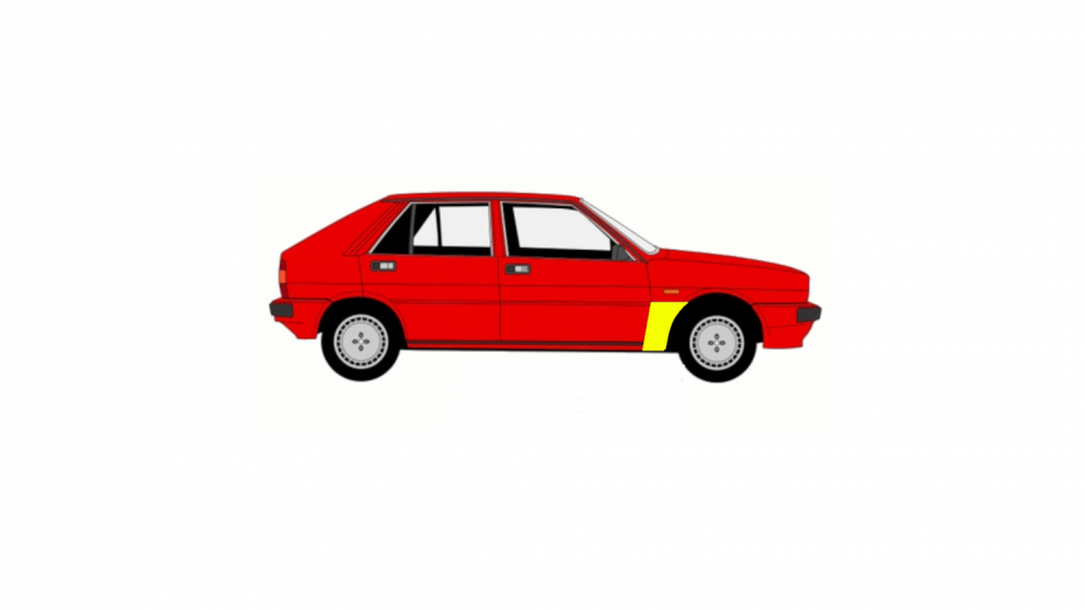 LANCIA DELTA HF 79-93 JOBB ELSŐ SÁRVÉDŐ