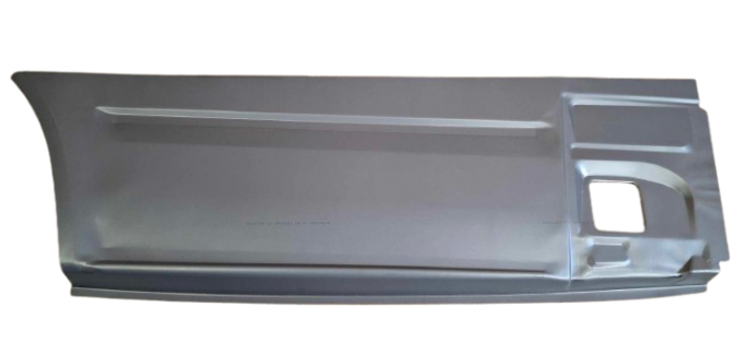 FORD TRANSIT 00-06 / 06-13 Opravný panel zadného blatníka, spodný, za vybraniem, ĽAVÝ (extra dlhý model)