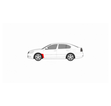 SKODA OCTAVIA II 04-13 APĂRĂTOARE NOROI FAȚĂ STÂNGĂ