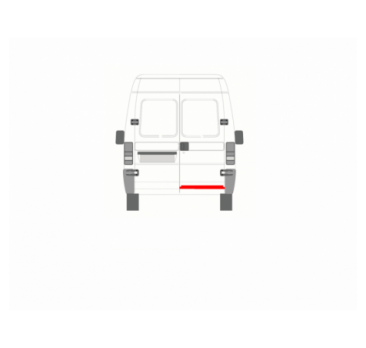 CITROEN JUMPER REAR DOOR GUARD LEFT