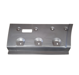 FIAT DUCATO 2006– RIGHT rear fender repair kit behind wheel arch extra long with holes for strip, with holes for