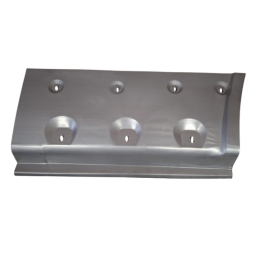 FIAT DUCATO 2006- RIGHT rear fender repair kit behind wheel arch extra long with holes for strip, without holes for