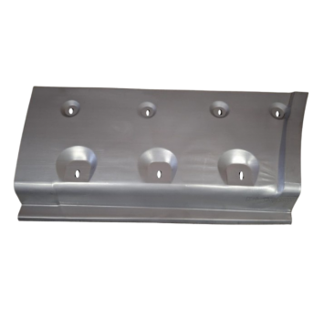 FIAT DUCATO 2006- RIGHT rear fender repair kit behind wheel arch extra long with holes for strip, without holes for