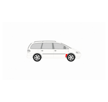 VOLKSWAGEN SHARAN 95- RIGHT FENDER REPAIR KIT