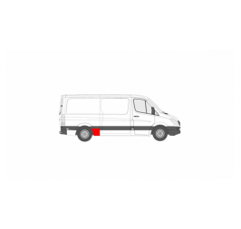 VOLKSWAGEN CRAFTER 05-17 RIGHT FENDER REPAIR KIT