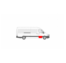 MERCEDES SPRINTER 06-13 DRZWI PRZEDNIE PRAWE