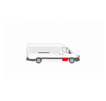 MERCEDES SPRINTER 06-13 FRONT RIGHT DOOR