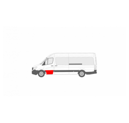 MERCEDES SPRINTER 06-13 DRZWI PRZEDNIE LEWE