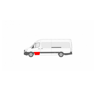 MERCEDES SPRINTER 06-13 FRONT LEFT DOOR