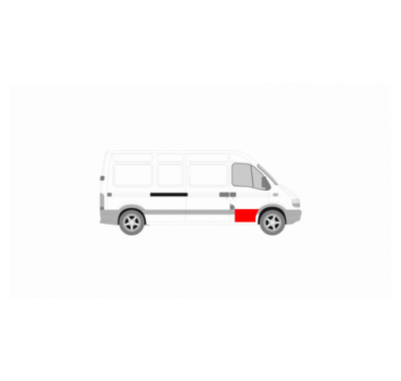 IVECO DAILY 00-12 FRONT LEFT DOOR TRIM