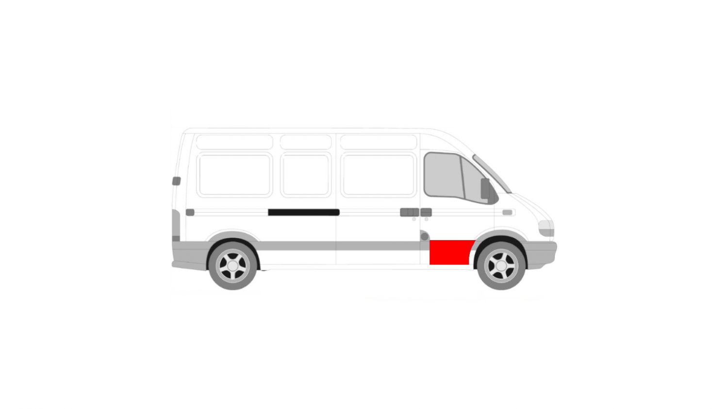 IVECO DAILY 00-12 FRONT LEFT DOOR TRIM IVECO DAILY 00-12 FRONT LEFT DOOR TRIM