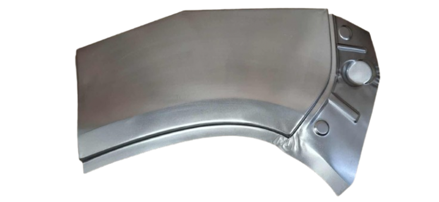 VOLKSWAGEN TIGUAN 2007 - 2016 Reperaturka błotnika tylnego LEWA część tylna/ górna