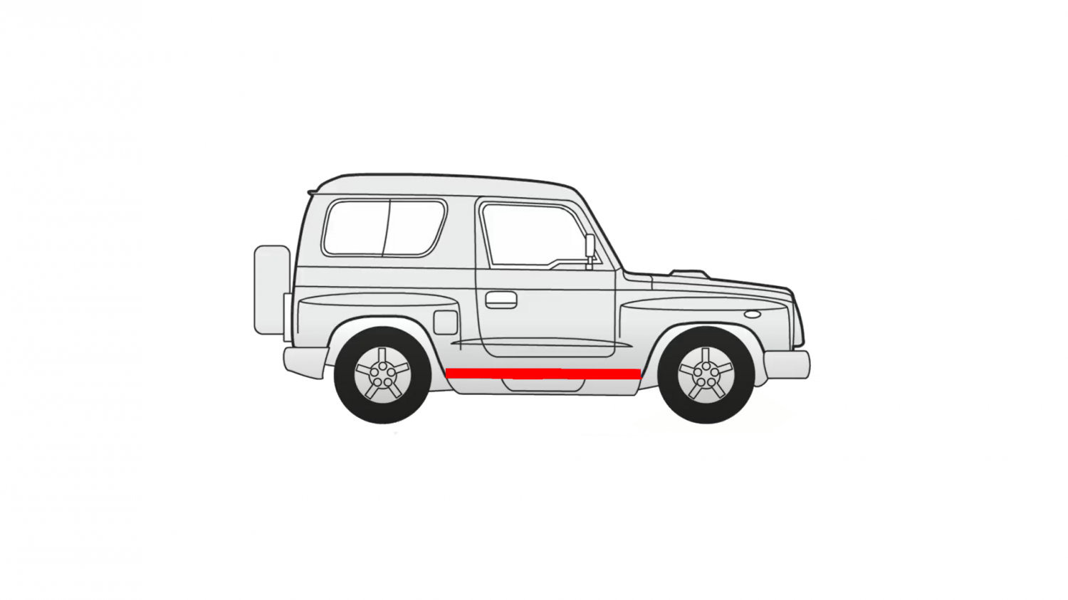 KIA RETONA 98-03 KÜSZÖB JAVÍTÁS KIA RETONA 98-03 KÜSZÖB JAVÍTÁS